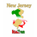 New Jersey Italian t-shirts by claybuster New Jersey Italian t-shirts