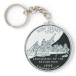 New Jersey Keychain