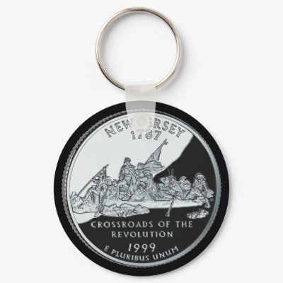 NEW JERSEY KEYCHAINS by TravisTeel
