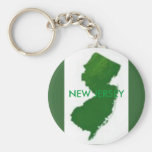 New Jersey Keychain