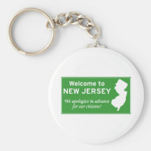 New Jersey Llaveros Personalizados