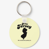 New Jersey Motto - We invented the parking lot keychains