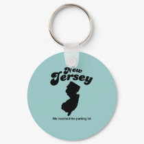 New Jersey Motto - We invented the parking lot keychains