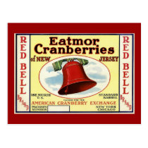New Jersey Red Bell Cranberry Post Card