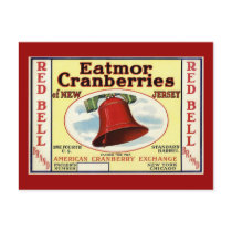 New Jersey Red Bell Cranberry Post Card