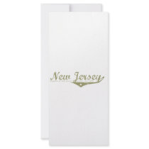 New Jersey Revolution T-shirts Rack Card Design