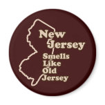 New Jersey Smells Like Old Jersey Fridge Magnets