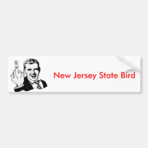 New Jersey State Bird Bumper Stickers