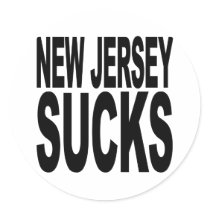 New Jersey Sucks stickers