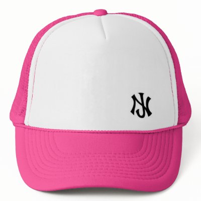 New Jersey trucker Pink Hat by twism4477