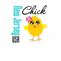 New Jersey USA Chick t-shirts