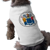 New Jersey, USA pet clothing by bestflag New Jersey, USA pet clothing