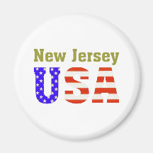 New Jersey USA! Fridge Magnets
