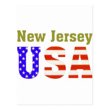 New Jersey USA! Postcards