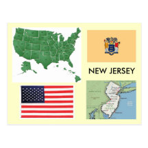 New Jersey, USA Postcards