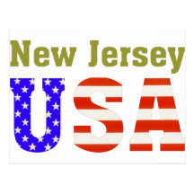 New Jersey USA! Postcards