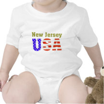 New Jersey USA! Rompers