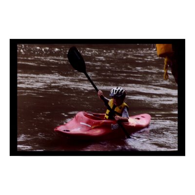 New Kayaker Print by dhiebert7251