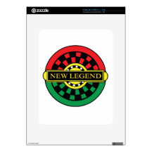 NEW LEGEND LOGO iPad SKIN