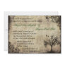 New Life Vintage Wedding Invitation