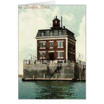 New London Ledge Lighthouse Greeting Card