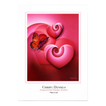 New Love Print by CherylDanielsart New Love Print