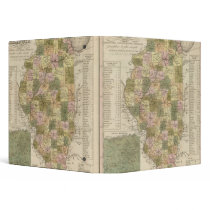 New Map Of Illinois 2 Vinyl Binders