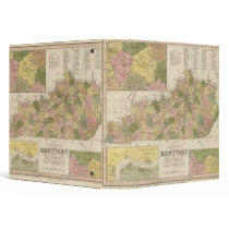New Map Of Kentucky 2 Vinyl Binder