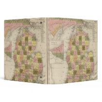 New Map Of Michigan Binder