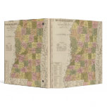 New Map Of Mississippi binders