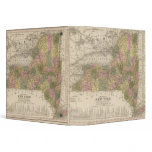 New Map Of New York binders