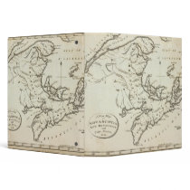 New Map of Nova Scotia, New Brunswick 3 Ring Binders