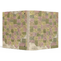 New Map Of Ohio Vinyl Binder