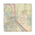 New Map of the State of California magnets