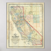 New Map of the State of California