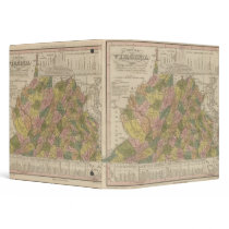 New Map Of Virginia 3 Ring Binders