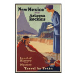 poster, print, retro, vintage, advertising,