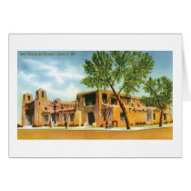 New Mexico Art Museum, Santa Fe, NM Greeting Card