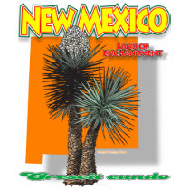 New Mexico bigmap yucca shirt F/B by Duncan_Reed New Mexico bigmap yucca shirt F/B