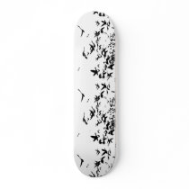 New Mexico Bosque Snow Geese Skateboard