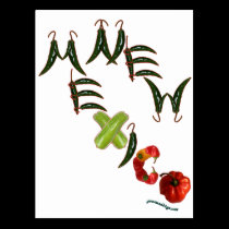 New Mexico Chili Peppers postcards