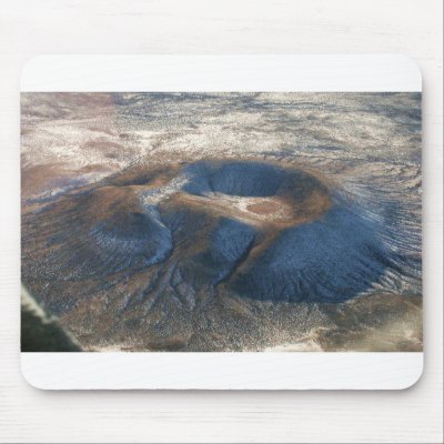 New Mexico Crater Mouse Mat by burbankpilot
