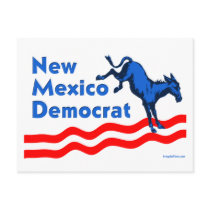 New Mexico Democrat Postcards