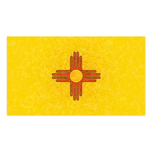 NEW MEXICO FLAG Business Cards (back side)