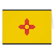 New Mexico Flag Card