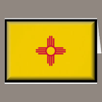 New Mexico Flag cards