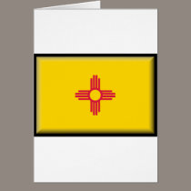 New Mexico Flag cards