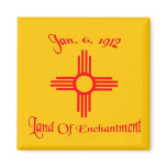 New Mexico Flag Magnet