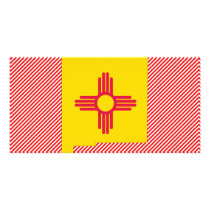 New Mexico Flag Map photo cards by usaflags New Mexico Flag Map photo cards