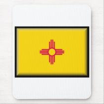 New Mexico Flag mousepads